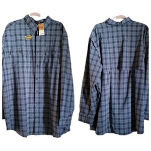 The Foundry Supply Co Quick Dri Shirt Lng Slve Roll Tab Vented Back 2XLT NEW